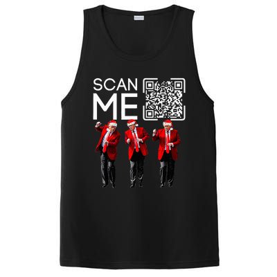 Trump 2024 Qr 4547 Funny Trump Dancing Code PosiCharge Competitor Tank