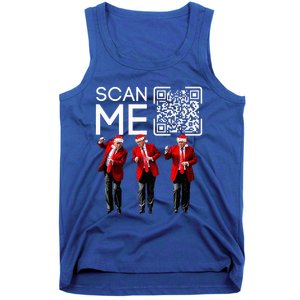 Trump 2024 Qr 4547 Funny Trump Dancing Code Tank Top