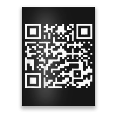 Trump 2024 Qr 4547 Trump Dancing Code Poster