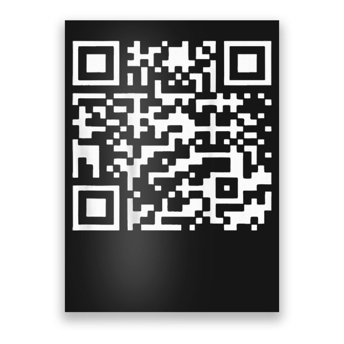 Trump 2024 Qr 4547 Trump Dancing Code Poster