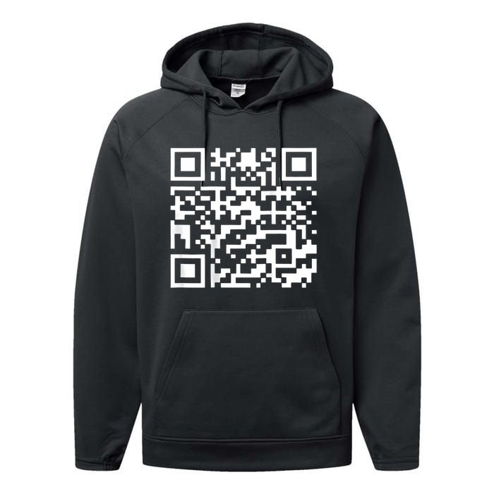 Trump 2024 Qr 4547 Trump Dancing Code Performance Fleece Hoodie