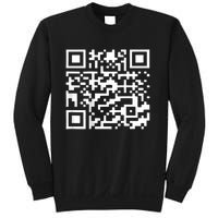 Trump 2024 Qr 4547 Trump Dancing Code Sweatshirt