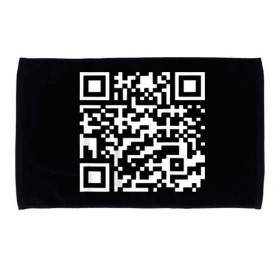 Trump 2024 Qr 4547 Trump Dancing Code Microfiber Hand Towel