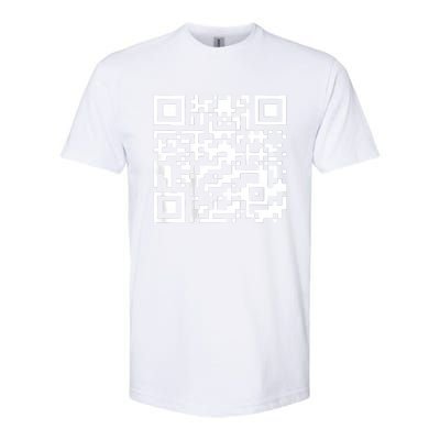 Trump 2024 Qr 4547 Trump Dancing Code Softstyle CVC T-Shirt