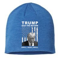 Trump 2024 Reelection Donald Patriotic 47th President Great Gift Sustainable Beanie