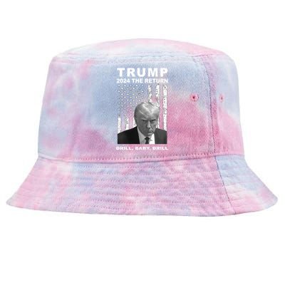 Trump 2024 Reelection Donald Patriotic 47th President Great Gift Tie-Dyed Bucket Hat