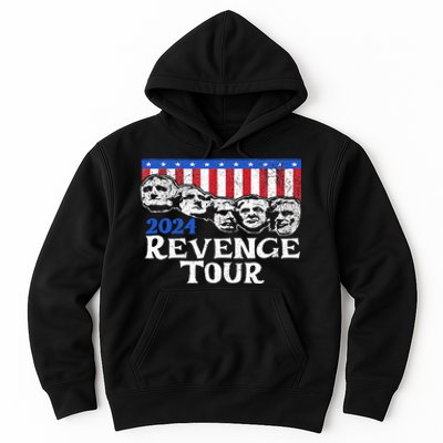 Trump 2024 Revenge Mount Rushmore Hoodie