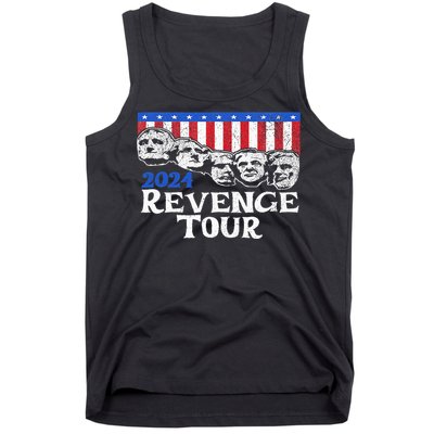 Trump 2024 Revenge Mount Rushmore Tank Top