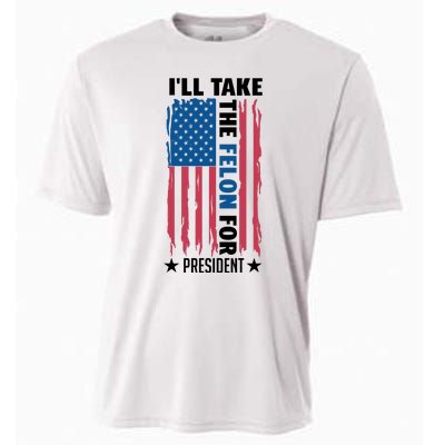 Trump 2024 Rally The Vision For America Cooling Performance Crew T-Shirt