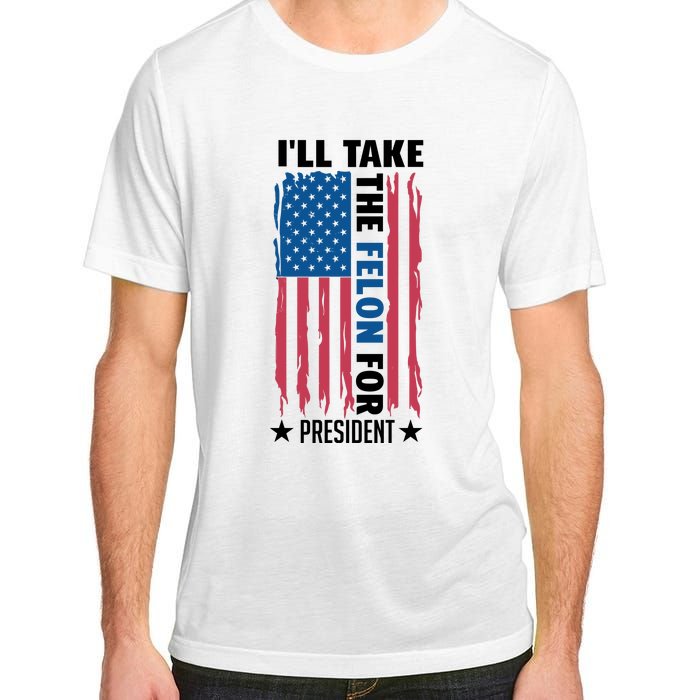 Trump 2024 Rally The Vision For America Adult ChromaSoft Performance T-Shirt