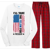 Trump 2024 Rally The Vision For America Long Sleeve Pajama Set