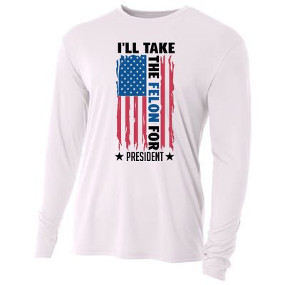 Trump 2024 Rally The Vision For America Cooling Performance Long Sleeve Crew