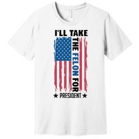 Trump 2024 Rally The Vision For America Premium T-Shirt