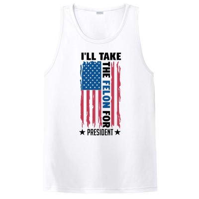 Trump 2024 Rally The Vision For America PosiCharge Competitor Tank