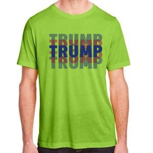 Trump 2024 Rally The Vote With Donald Trump For President Design Adult ChromaSoft Performance T-Shirt