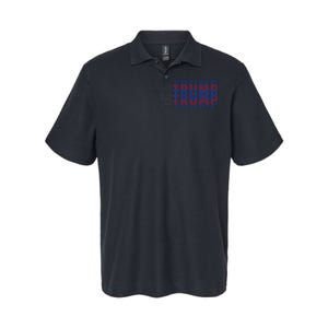 Trump 2024 Rally The Vote With Donald Trump For President Design Softstyle Adult Sport Polo