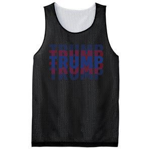 Trump 2024 Rally The Vote With Donald Trump For President Design Mesh Reversible Basketball Jersey Tank