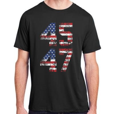 Trump 2024 Retro Election Campaign Adult ChromaSoft Performance T-Shirt