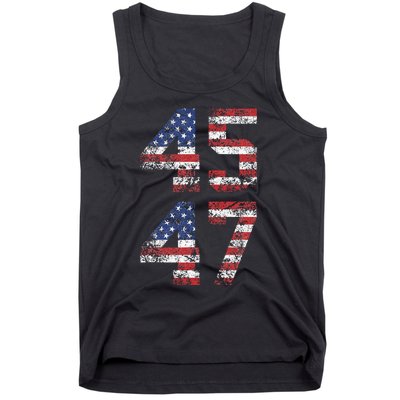 Trump 2024 Retro Election Campaign Tank Top