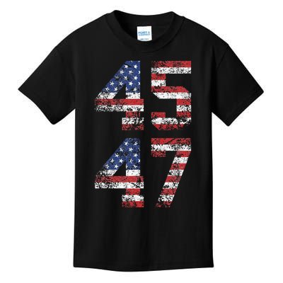 Trump 2024 Retro Election Campaign Kids T-Shirt