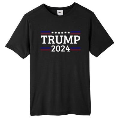 Trump 2024 Republican Take America Back Miss Me Yet Cute Gift Tall Fusion ChromaSoft Performance T-Shirt