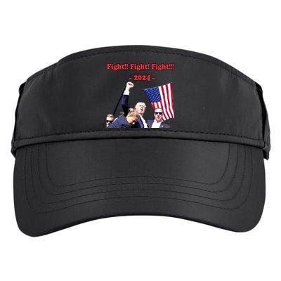 Trump 2024 Raise Fist Pump Shooting Bloody Rally Adult Drive Performance Visor