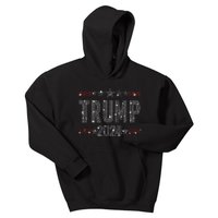 Trump 2024 Rhinestone Trump Rally Kids Hoodie