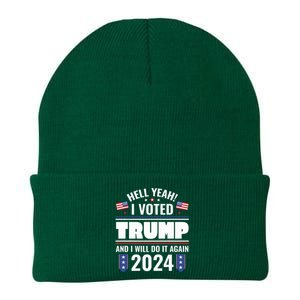 Trump 2024 Republicans Knit Cap Winter Beanie