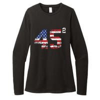 Trump 2024 Save America Save America Again Trump Womens CVC Long Sleeve Shirt