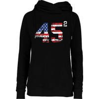 Trump 2024 Save America Save America Again Trump Womens Funnel Neck Pullover Hood