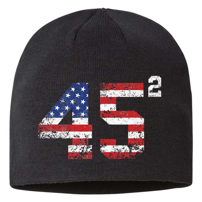 Trump 2024 Save America Save America Again Trump Sustainable Beanie