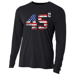 Trump 2024 Save America Save America Again Trump Cooling Performance Long Sleeve Crew