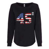 Trump 2024 Save America Save America Again Trump Womens California Wash Sweatshirt