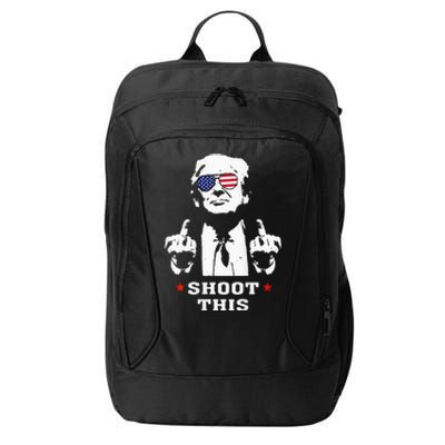 Trump 2024 Shoot This City Backpack