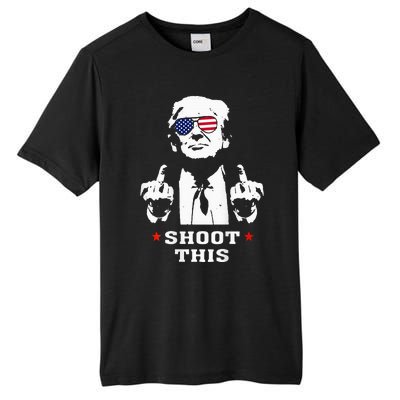 Trump 2024 Shoot This Tall Fusion ChromaSoft Performance T-Shirt