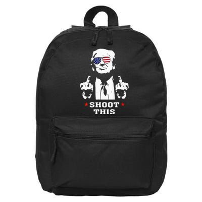 Trump 2024 Shoot This 16 in Basic Backpack