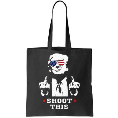 Trump 2024 Shoot This Tote Bag