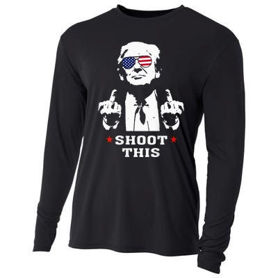 Trump 2024 Shoot This Cooling Performance Long Sleeve Crew