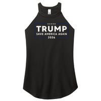 Trump 2024 Save America Save America Again Trump Women's Perfect Tri Rocker Tank