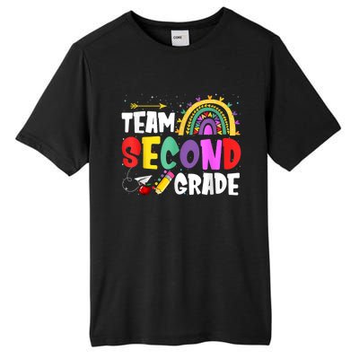 Team 2Nd Second Grade Teacher Back To School Vintage Gift Tall Fusion ChromaSoft Performance T-Shirt