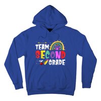 Team 2Nd Second Grade Teacher Back To School Vintage Gift Hoodie