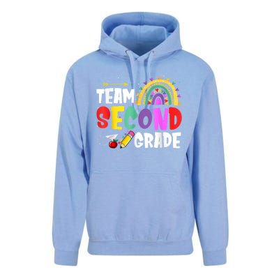 Team 2Nd Second Grade Teacher Back To School Vintage Gift Unisex Surf Hoodie