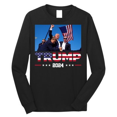 Trump 2024 Survived Shot At Rally Long Sleeve Shirt