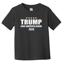 Trump 2024 Save America Save America Again Trump Toddler T-Shirt