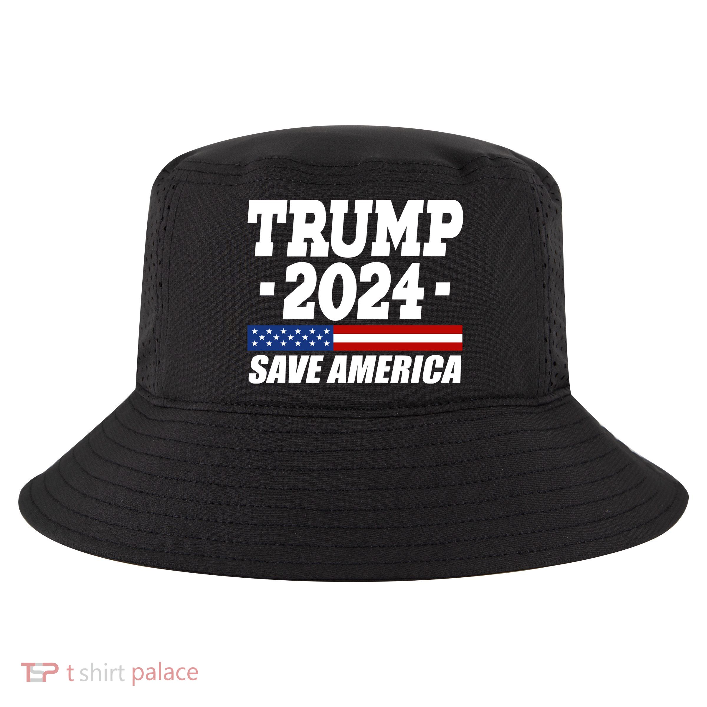 Trump 2024 Save America Cool Comfort Performance Bucket Hat
