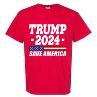 Trump 2024 Save America Garment-Dyed Heavyweight T-Shirt