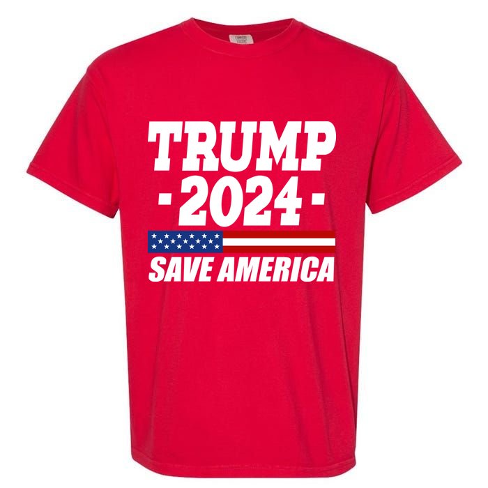 Trump 2024 Save America Garment-Dyed Heavyweight T-Shirt