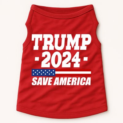 Trump 2024 Save America Doggie Tank