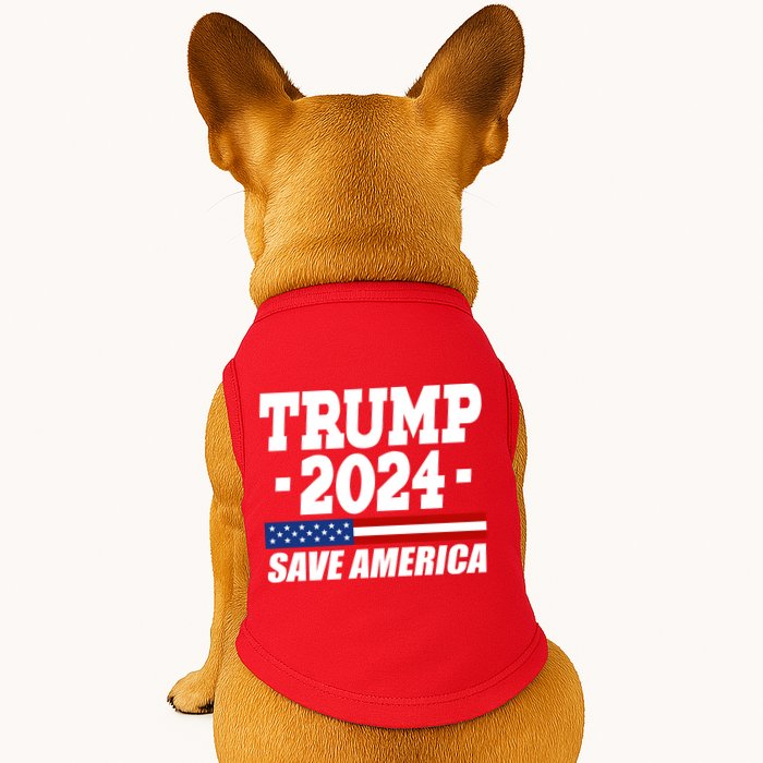 Trump 2024 Save America Doggie Tank