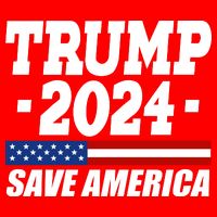 Trump 2024 Save America Poster